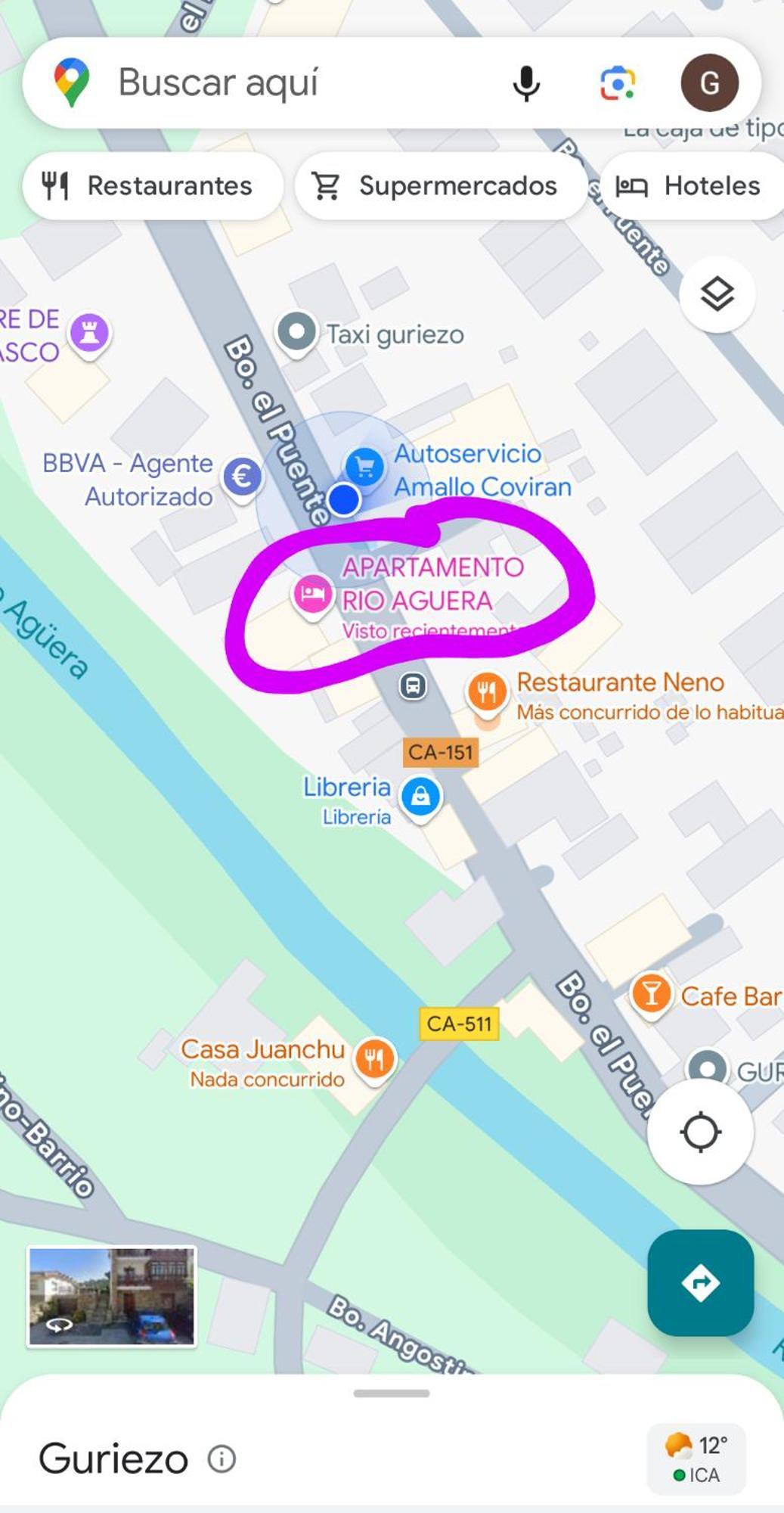 Apartamento Rio Agueera En Guriezo, Next To Castro Urdiales Y Bilbao Adino Buitenkant foto
